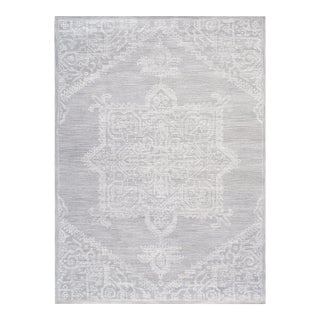 Pasargad Home Modern Silver Area Rug- 9' 9" X 13' 9" For Sale