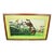 Mid 20th Century Three Steeplechase Jockeys Timber Jumping Acrylic Painting For Sale
