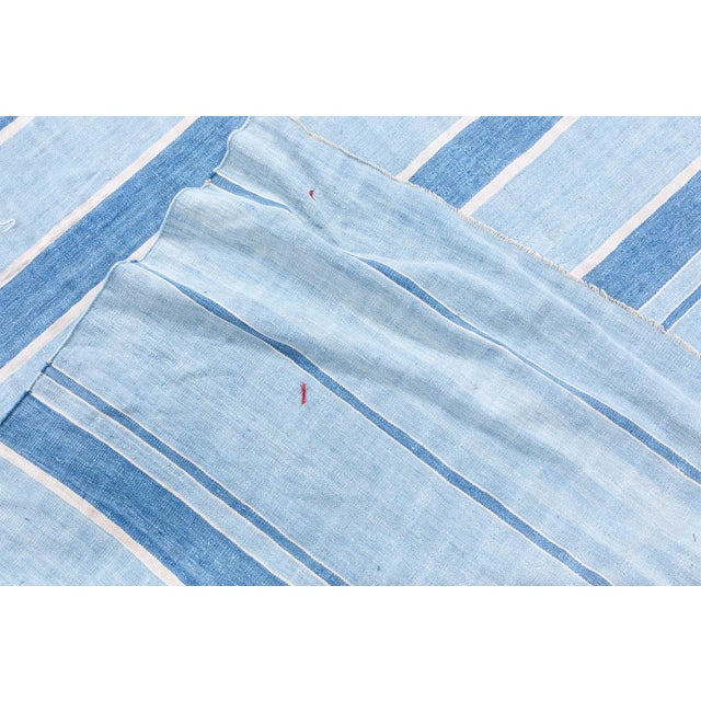 Vintage Indian Dhurrie Rug Doris Leslie Blau For Sale - Image 9 of 9
