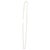 Bead & Ball Station Chain Necklace in Platinum, 17 Inch, 9.3 Gm For Sale In New York - Image 6 of 8