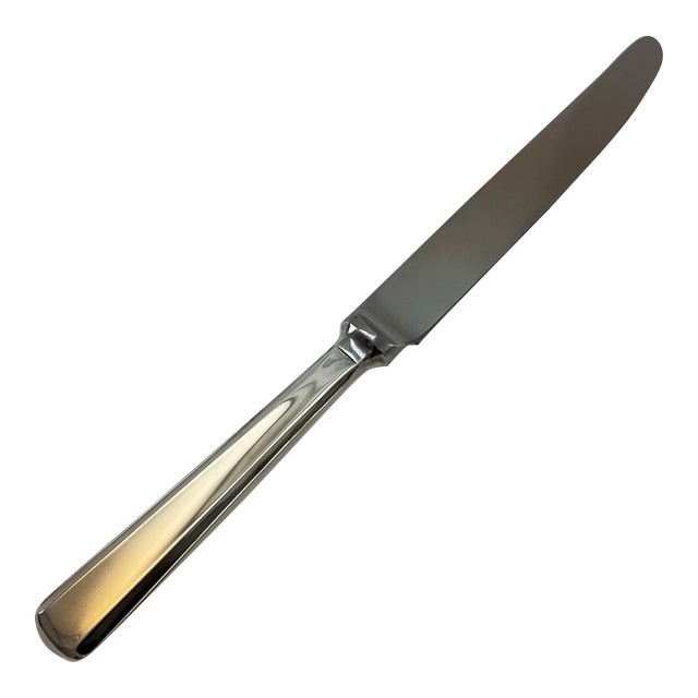 1980s Silver Plated Dessert Knife, Leighton For Sale