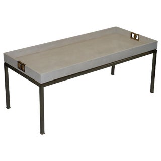 Salon Coffee Table with Chrome Finish by Paolo Moschino for Nicholas Haslam For Sale