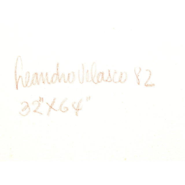 Ready for Easter Leandro Velasco Size: 64 in. x 32 in. Oil on Canvas