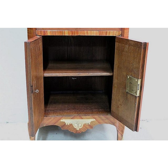 Small 18th Century Transitional Secretary For Sale - Image 15 of 18