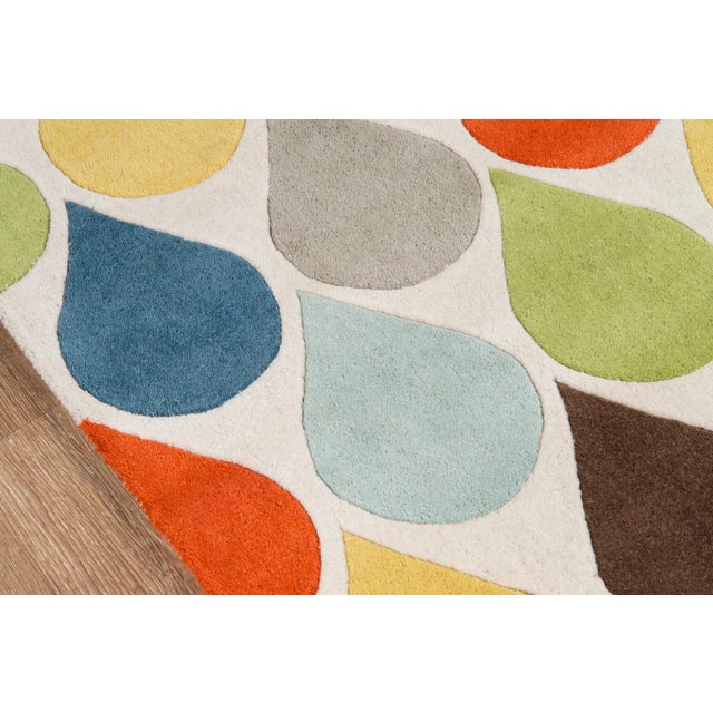 Contemporary Contemporary Momeni Delhi Hand Tufted Multi Wool Area Rug - 8' X 10' For Sale - Image 3 of 6