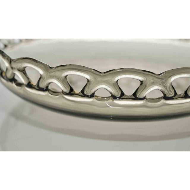 Vintage Art Glass Plates, 1970s, Set of 3 For Sale - Image 6 of 7