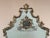20th French Antique White and Giltwood Queen Bed With Original Painting For Sale - Image 6 of 12
