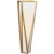 Lorino Medium Sconce in Hand-Rubbed Antique Brass with White Glass Designer: Julie Neill Height: 17.75" Extension: 4.75"...