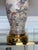 1970s Chinoiserie Porcelain Table Lamps With Hand-Painted Floral & Bird Motif - a Pair For Sale - Image 9 of 10