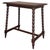 19th Spanish Walnut Side Table with Turned Legs and Iron Stretcher For Sale - Image 15 of 18