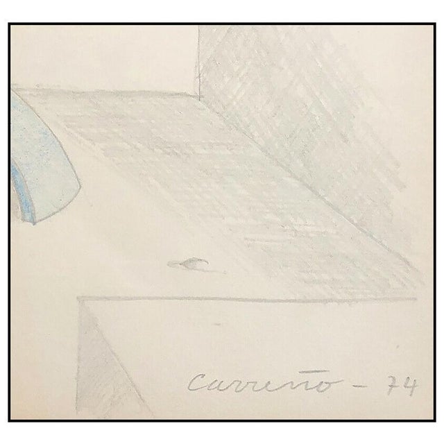 Expressionism 1970s Flowing in the Breeze, Mario Carreño For Sale - Image 3 of 4
