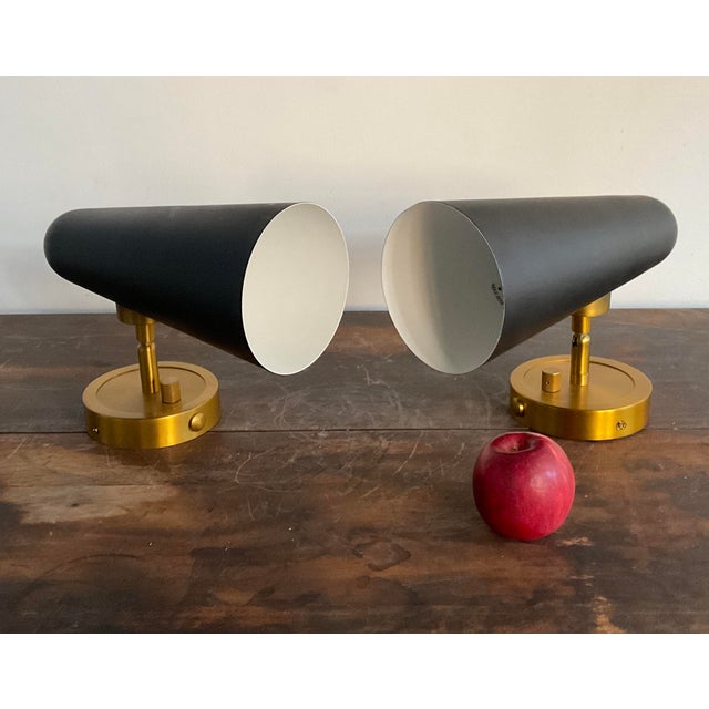 Pair of Daniel Dimmable Wall Sconces by Kuzco For Sale - Image 14 of 14