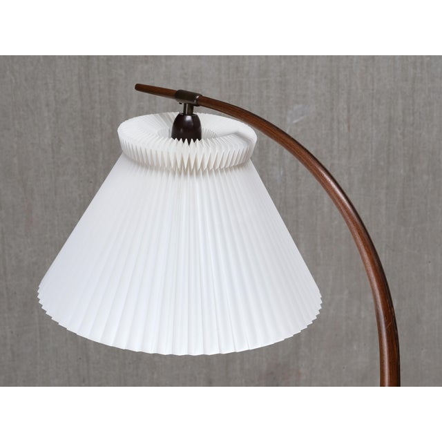 Bridge Floor Lamp by Severin Hansen for Haslev Møbelsnedkeri, Denmark, 1950s For Sale - Image 11 of 13