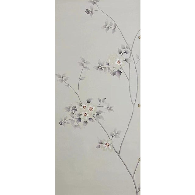 If you love the look of De Gournay wallpaper but not the price, this is for you. Hand‑Painted Chinoiserie Mural Panels,...