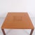 Large square coffee table in light mahogany by erik jørgensen møbelfabrik. Danish design with clean lines and timeless...