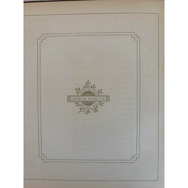 Paper At Home 1881 Marcus Ward & Co London Belfast J. G• Sowerby & Thos • Crane For Sale - Image 7 of 12