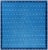 Doris Leslie Blau Mid-Century Indian Dhurrie Light Blue Flatweave Cotton Rug For Sale