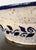 Hand-Painted Studio Pottery Bowl With Cobalt Botanical Design For Sale - Image 10 of 10