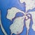 Original Framed Botanical Iris Painting White Flower Wall Art by Tatiana Dupeault For Sale - Image 4 of 4