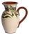 Sharland England Marbre Marbled Jug with Green Accent For Sale