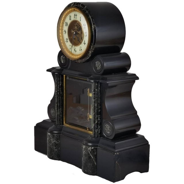 Antique Clock with Mercury Pendulum, 1890 For Sale - Image 3 of 18