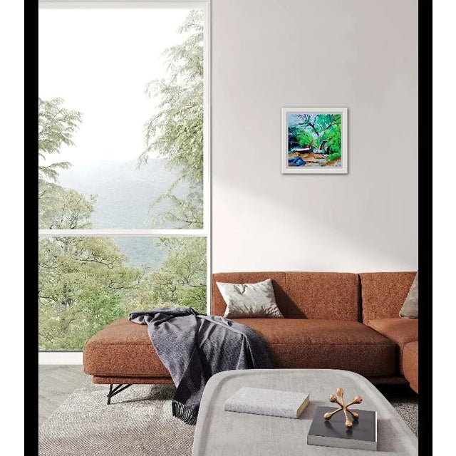 Modern Impressionist Abstract Landscape For Sale - Image 11 of 12