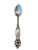 American Antique International Silver Five O'Clock Teaspoons Sterling Silver .5.5" Long. Monogram "D" on Front Handle - Set of 2. For Sale - Image 3 of 4