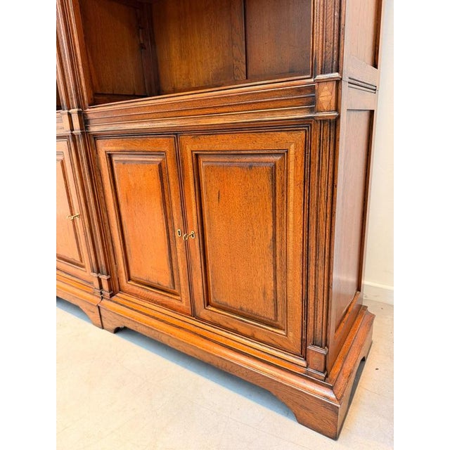 Open Bookcase in Cherrywood For Sale - Image 6 of 7