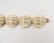 1950s Vintage 1950s Signed Monet Goldtone & Ivory Colored Resin Bracelet For Sale - Image 5 of 6