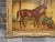 Wood American Equestrian Oil on Board Signed Louis Nadler, Early 20th Century For Sale - Image 7 of 12
