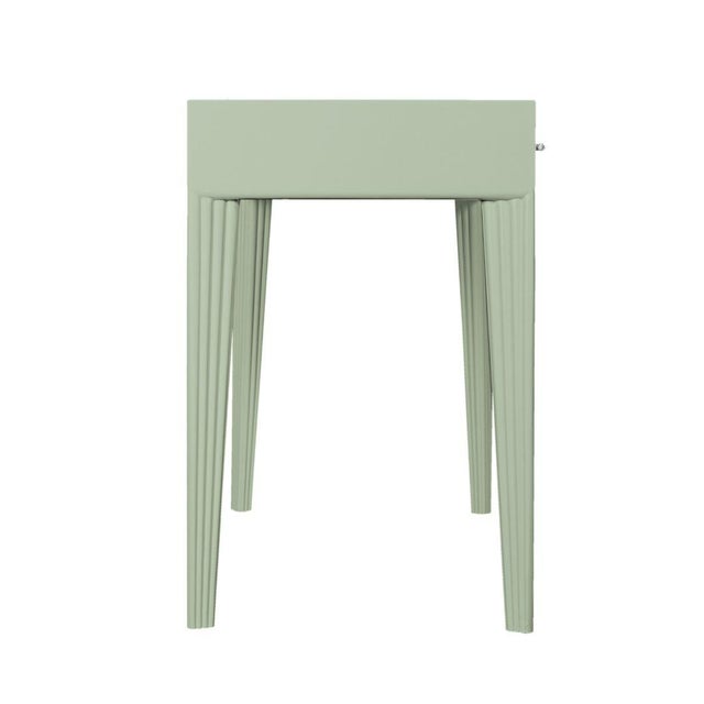 Contemporary Sedona Desk, Celery Green For Sale - Image 3 of 5