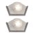 A Pair of French Art Deco Wall Sconces by Cristalleries De Verdun 1930 France - 3 Pairs Available For Sale