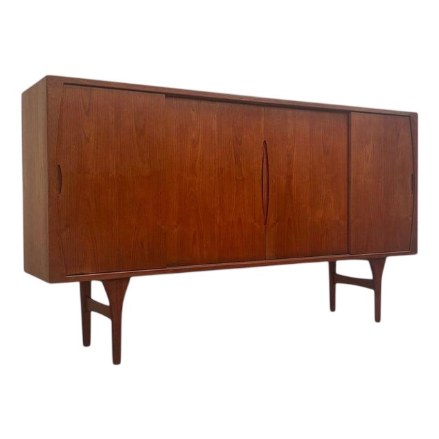 Danish Sideboard by Kjaernulf for Bruno Hansen, 1960s For Sale
