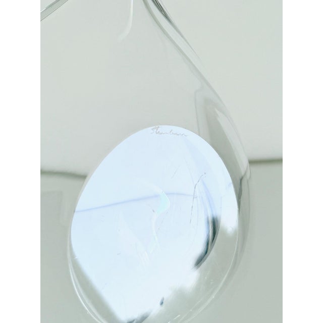 1990s Steuben Teardrop Cigar Ashtray or Bowl, 1990s For Sale - Image 5 of 5