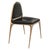 "Phantom" Chair, With Bronze and Tailor Made Leather For Sale - Image 9 of 9