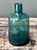 Vintage Teal Glass Vase For Sale - Image 10 of 14