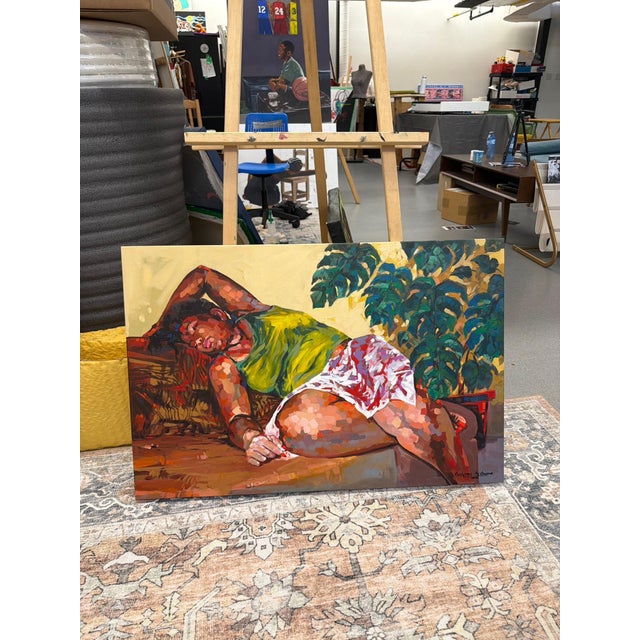 I painted A Soft Surrender to show that resting is not giving up, but a way to heal and stay strong. The painting shows a...