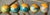 Late 20th Century Set of 5 Late 20th-Century Hand-Painted Gourd Hanging Ornaments, New Mexico For Sale - Image 5 of 18