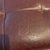 Metal Roche Bobois “Dolce” Chaise in a Distressed Brown Having Aluminum Legs. For Sale - Image 7 of 12