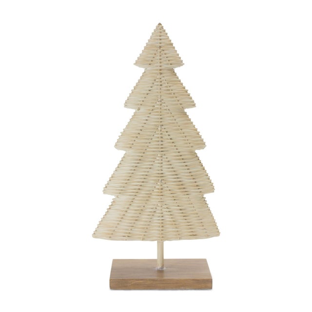 Transform your holiday decor with the Woven Wicker Design Pine Trees. Crafted from a unique polyresin composition, these...