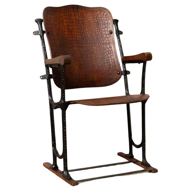 Modernism Theater Chair, 1930s For Sale