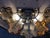 Amber and Fume Tronchi Murano Glass Wall Sconce-1l For Sale - Image 4 of 8