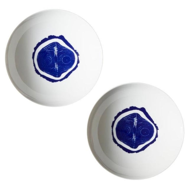 Deep Flat Arete Plates by Charlotte Prerriand for Cassina, Set of 2 For Sale - Image 6 of 14