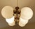 Mid-Century Glass Pendant Light in the style of Stilnovo, 1950s For Sale - Image 18 of 18