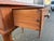 Antique Pitch Pine Desk with Turned Legs and Drawer, 1900s For Sale - Image 10 of 11