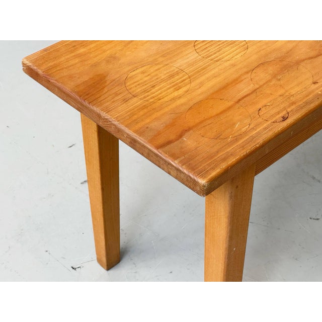 A timelessly minimalist bench made of solid beechwood, crafted in switzerland around the 1970s. The clean, functional...