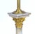 Victorian Ormolu Mounted Onyx Corinthian Column Table Lamp, 19th Century For Sale - Image 4 of 10