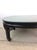 Mid Century Ming Style Coffee Table With Black Lacquer and Burlwood Top For Sale - Image 10 of 12