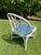 Vintage McGuire Painted Rattan Chippendale Chair For Sale - Image 9 of 12