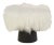 Tara Shaw for Century Furniture Pompiduo Italian Mongolian Lamb Stool For Sale